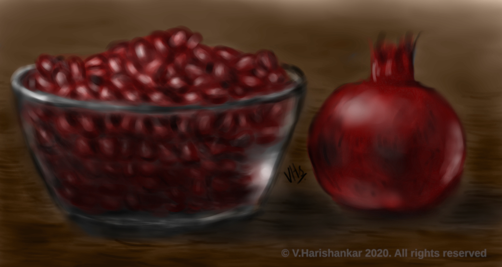 Pomegranate bowl